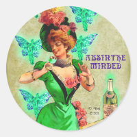 Absinthe Minded Sticker