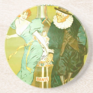 Absinthe Parisienne Gélis-Didot Malteste Fine Art Underlägg