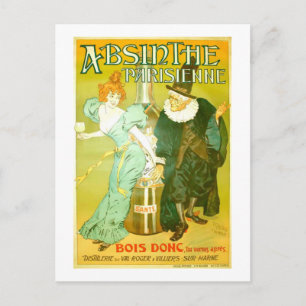 Absinthe Parisienne Gélis-Didot Malteste Fine Art Vykort
