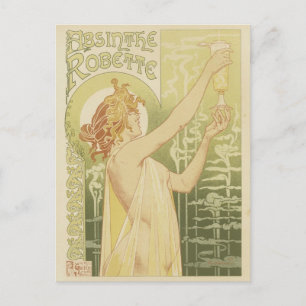 Absinthe Postcards Vykort