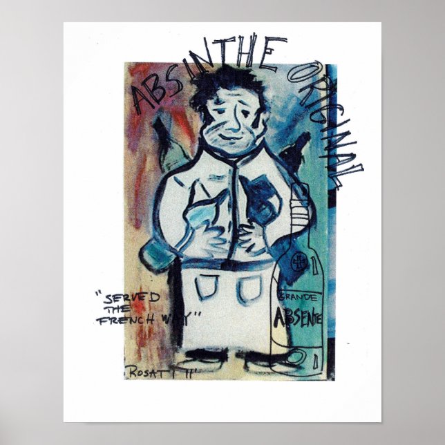 ABSINTHE POSTER (Framsidan)