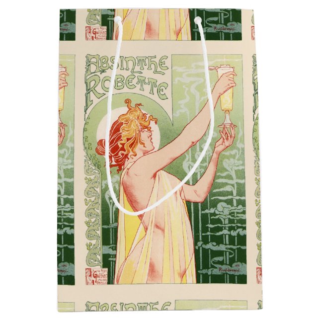 Absinthe Robette - Alkohol Vintage Affisch (Framsidan)