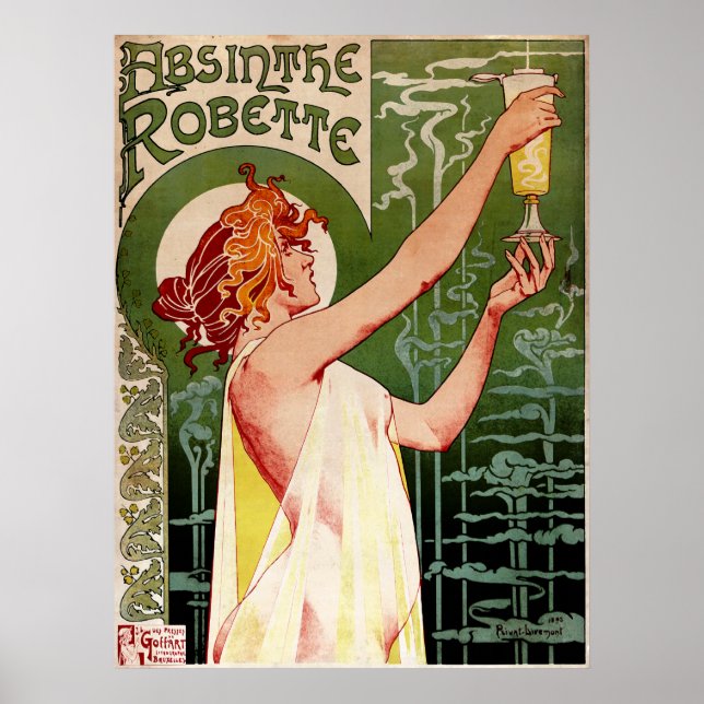 Absinthe Robette Poster (Framsidan)