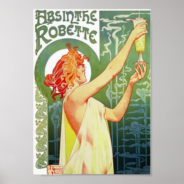 Absinthe Robette Poster (Framsidan)