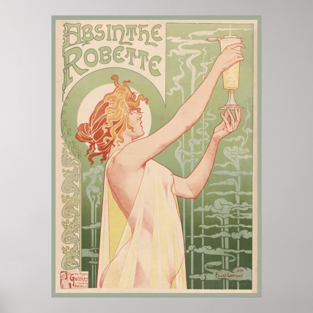 Absinthe Robette Poster (Framsidan)