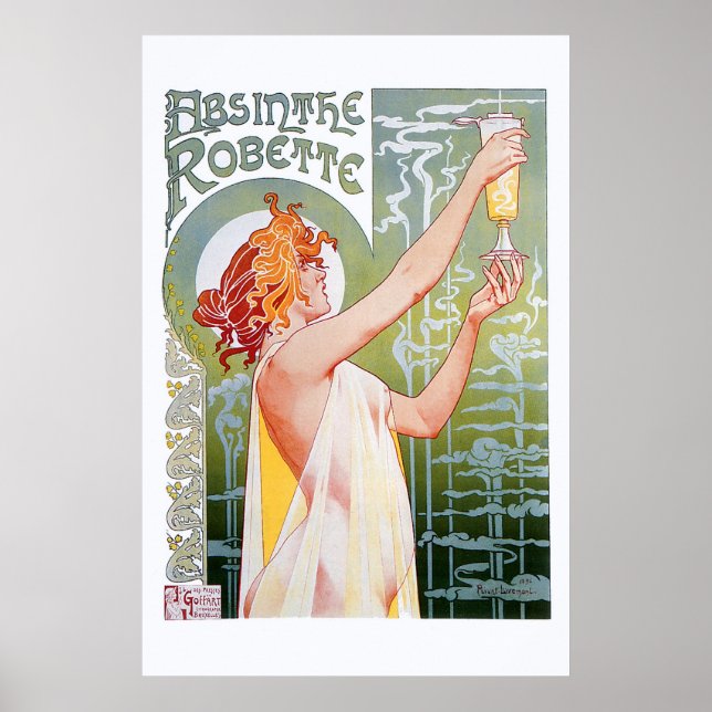 Absinthe Robette Poster (Framsidan)