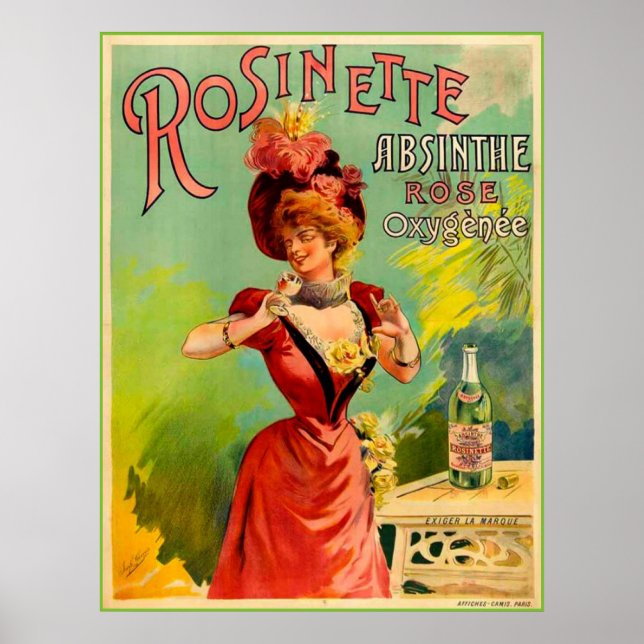 Absinthe Rosinette Poster (Framsidan)