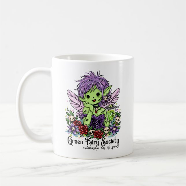 Absinthe Society Älva Kaffemugg (Vänster)