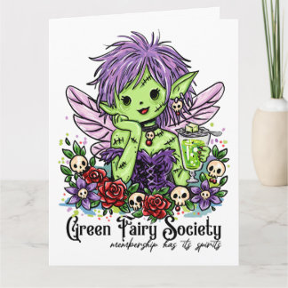Absinthe Society Älva Kort