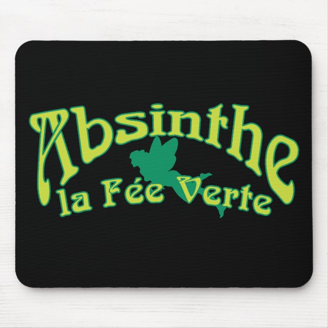 Absinthe Text La Fee Verte Musmatta (Framsidan)
