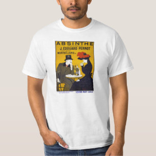 Absinthe Vintage affisch återställd Tee Shirt