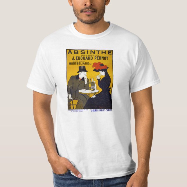Absinthe Vintage affisch återställd Tee Shirt (Framsida)