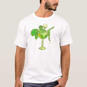 Absintheflicka i exponeringsglas (ingen text) t-shirt