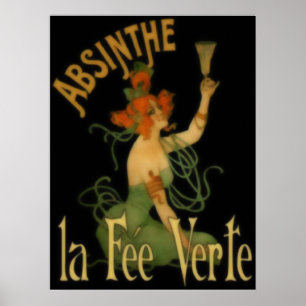 AbsintheLaavgift Verte Poster