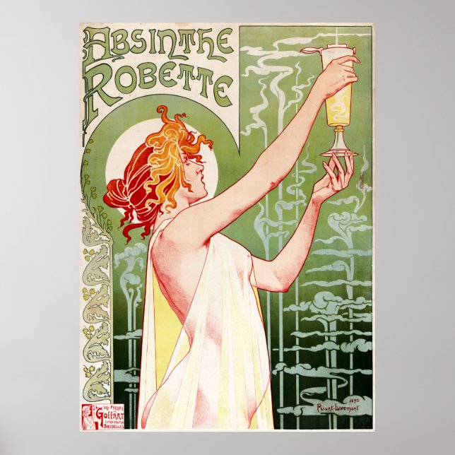 absinthrårobette poster (Framsidan)