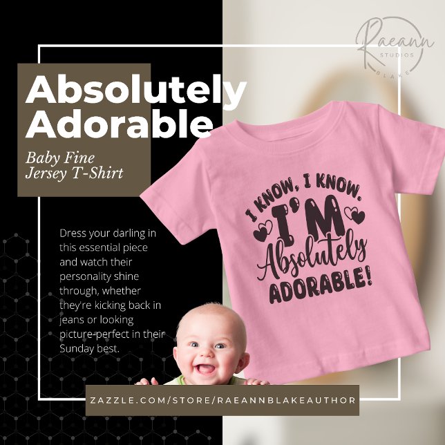 Absolut Adorable Babyfin Jersey T-Shirt (Skapare uppladdad)