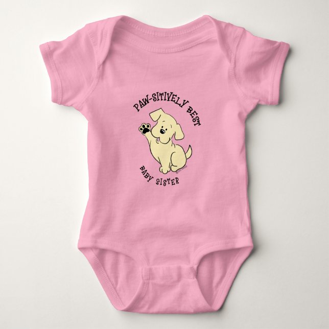 Absolut Bästa Baby Syskon Matchande Sibling T Shirt (Framsida)