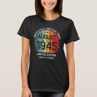Absolut Fantastisk sedan augusti 1945 Man Woman Bi T Shirt