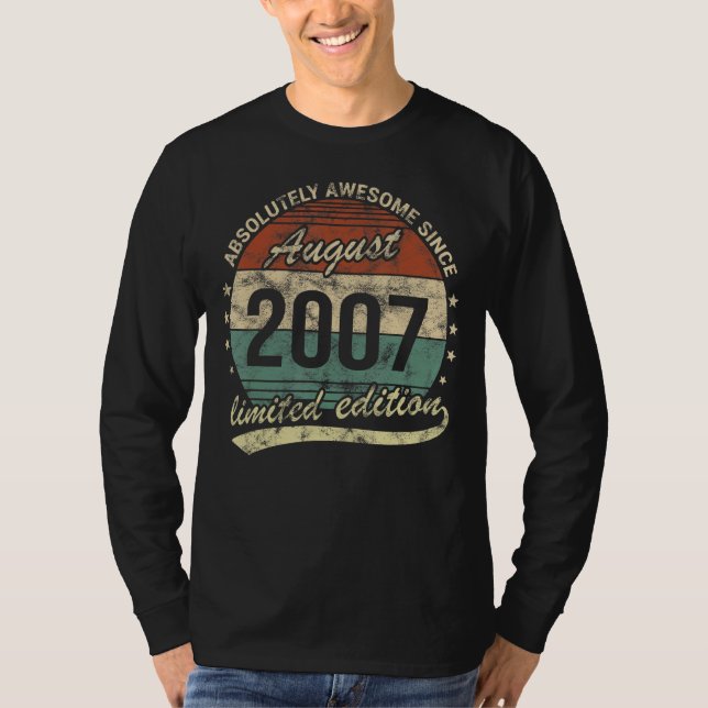Absolut Fantastisk sedan augusti 2007 T Shirt (Framsida)