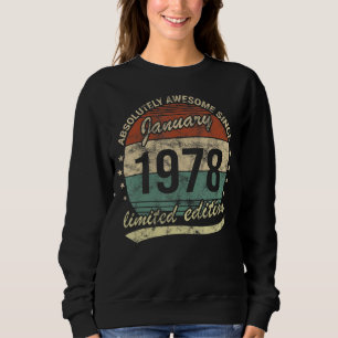 Absolut Fantastisk sedan januari 1978 Man Woman Bi T Shirt