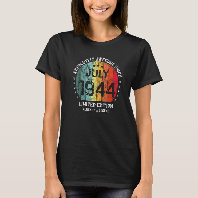 Absolut Fantastisk sedan juli 1944 T Shirt (Framsida)