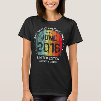 Absolut Fantastisk sedan juni 2016 Boy Birthd T Shirt