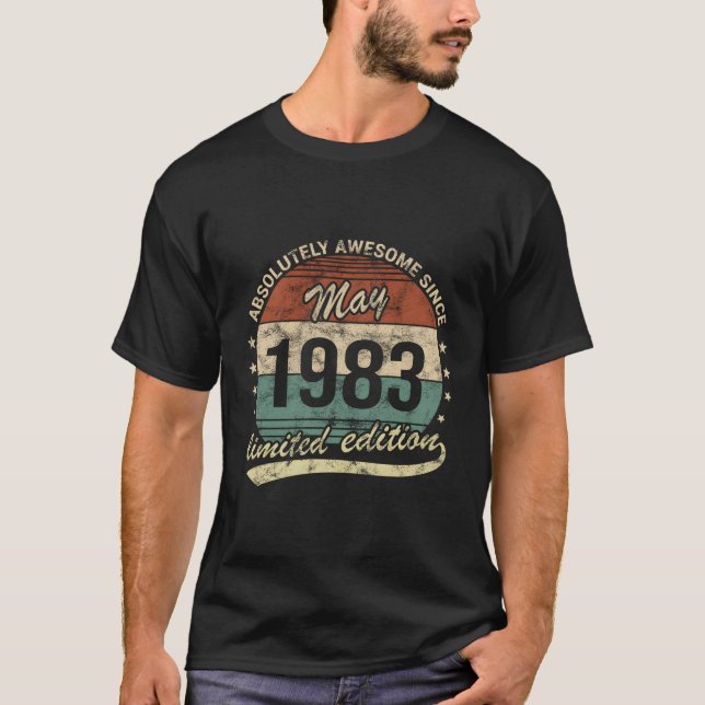 Absolut Fantastisk sedan maj 1983 T Shirt (Framsida)