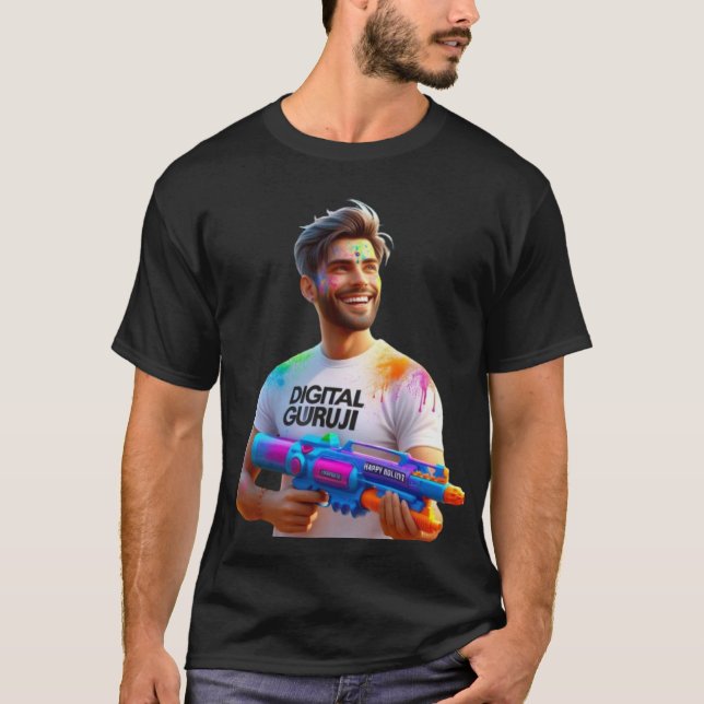 Absolut! Här är en beskrivning av t-shirt des (Framsida)