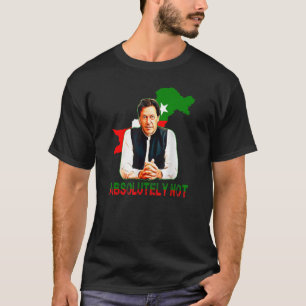 Absolut inte Pakistan Karta Flagga Imran Khan Pti T Shirt