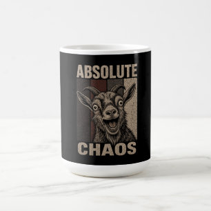 Absolut Kaos Skrikande Get Fun Retro Design Kaffemugg