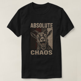 Absolut Kaos Skrikande Get Fun Retro Design T Shirt