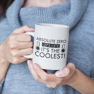 Absolut noll, det är det kolaste kaffemugg