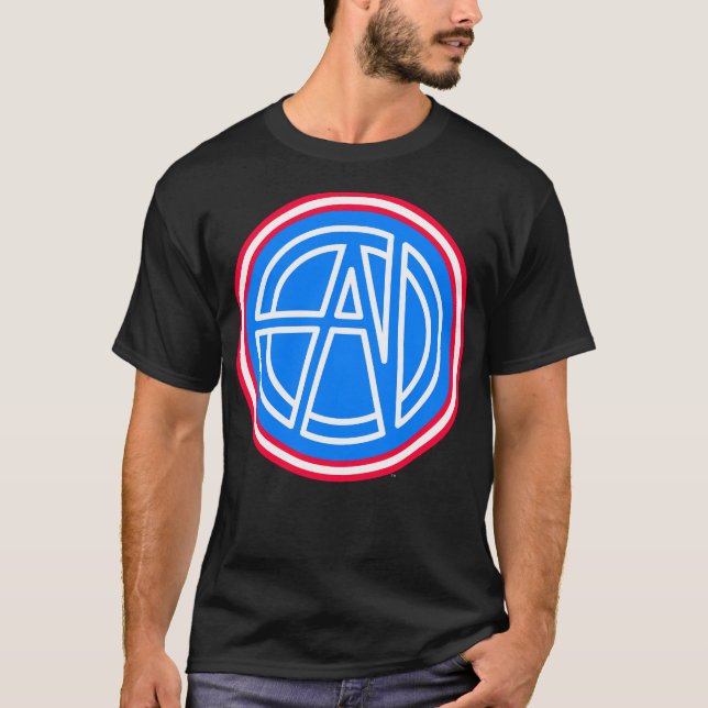 Absolüt Nürv Red White and Blue Alt Version T Shirt (Framsida)