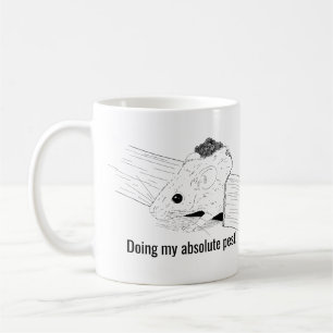 Absolut pest, muspun kaffemugg