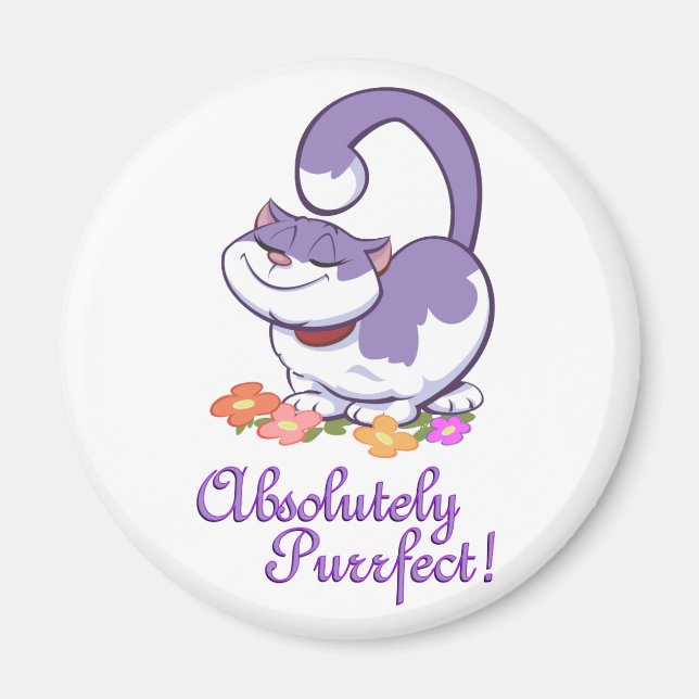 Absolut purrfect magnet (Framsidan)