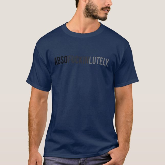 absolut roligt t shirt (Framsida)