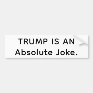 Absolut skämt Trump Hankamer Artjunkhaus Serietidn Bildekal