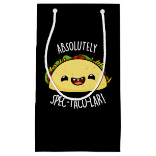 Absolut Spec-Taco-Lar Funny Taco Pun Mörk BG