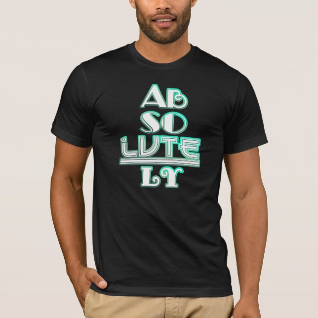 Absolut Tee Shirt (Framsida)