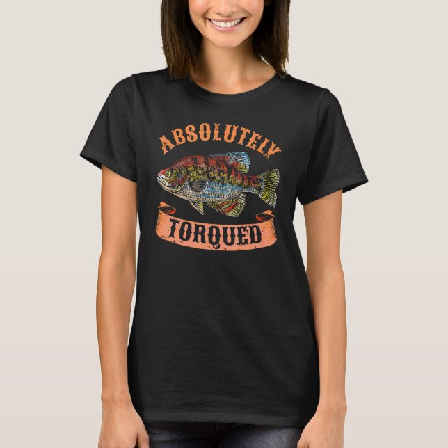 Absolut Torqued Fisk Fiskare 1 T Shirt (Framsida)