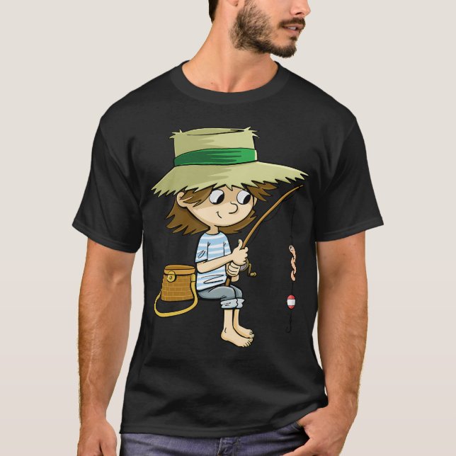 Absolut Torqued Fiskedesign T Shirt (Framsida)
