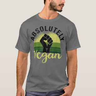Absolut Vegan Funny Vegan & Vegetarian T-Shirt