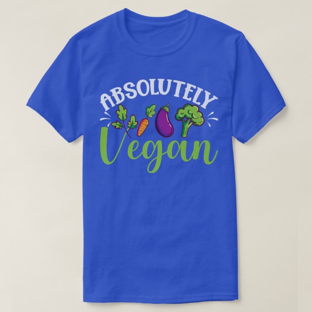 Absolut Vegan Protein Vegetarian Vegan Activism T Shirt (Design framsida)