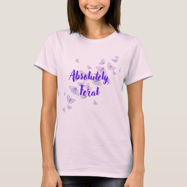 Absolut vild t shirt (Framsida)