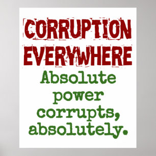 Absoluta energiskador absolut - Korruption Qu Poster