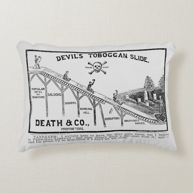 Absolutismrörelse, 1887 prydnadskudde (Framsidan)