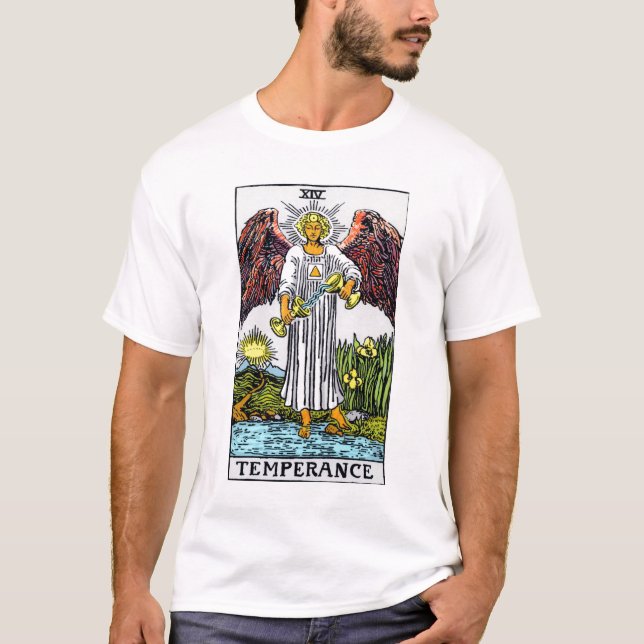 AbsolutismTarot kort Tee Shirt (Framsida)