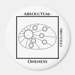 Absolutum-Oneness-symbol Magnet