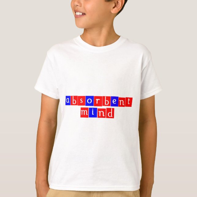 Absorbenten varar besvärad tee shirt (Framsida)
