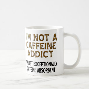 Absorberande rolig kaffemugg eller travel mug för